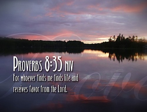 Proverbs.8-35